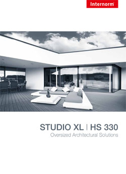 Internorm Studio XL - HS 330 - Oversized Architectural Solutions (460kB PDF)